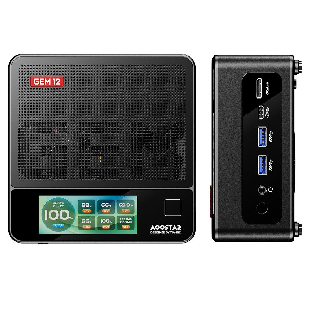 AOOSTAR GEM12 Pro Max 8845HS 7700XT