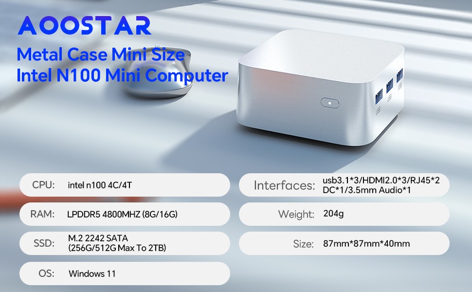 AOOSTAR January Pro N100