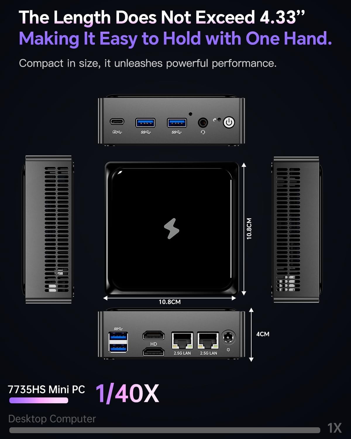 AOOSTAR MN68 / AM20 6800U 16GB