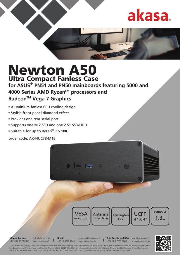 Akasa Newton A50 5700U
