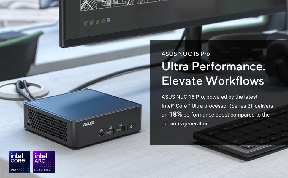 Asus NUC 15 Pro+ 255H
