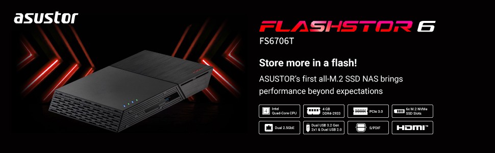 Asustor Flashstor 6 FS6706T