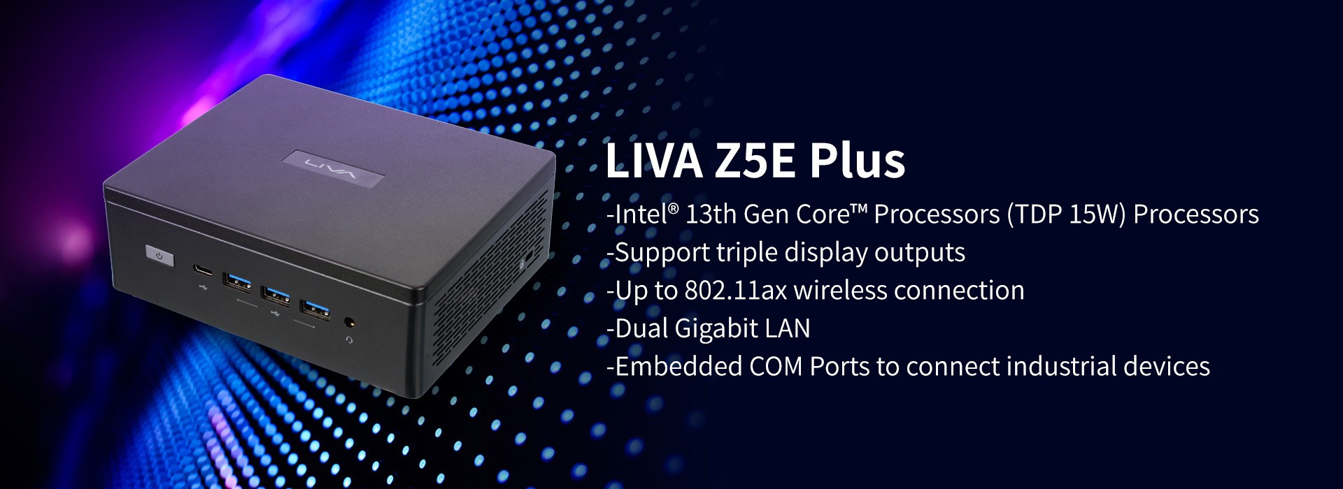ECS Elitegroup LIVA Z5E Plus 1355U