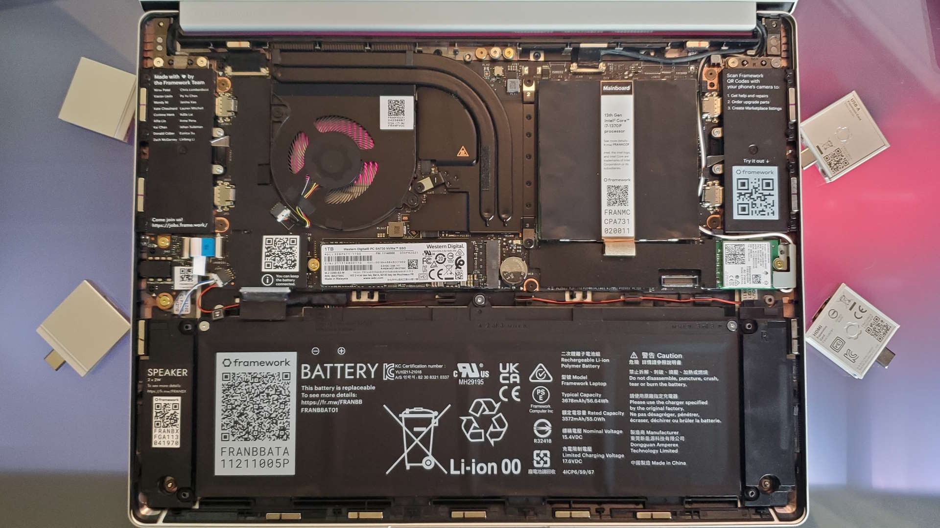 Framework Mainboard 13 i7-1370P