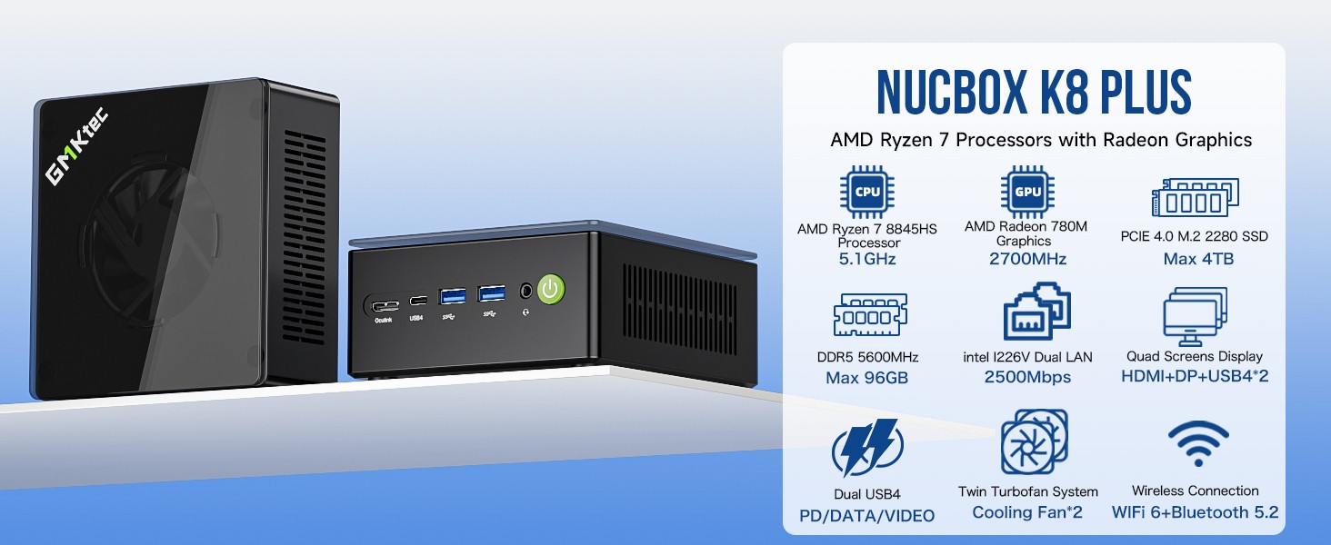 GMKtec Nucbox K8 Plus 6700XT