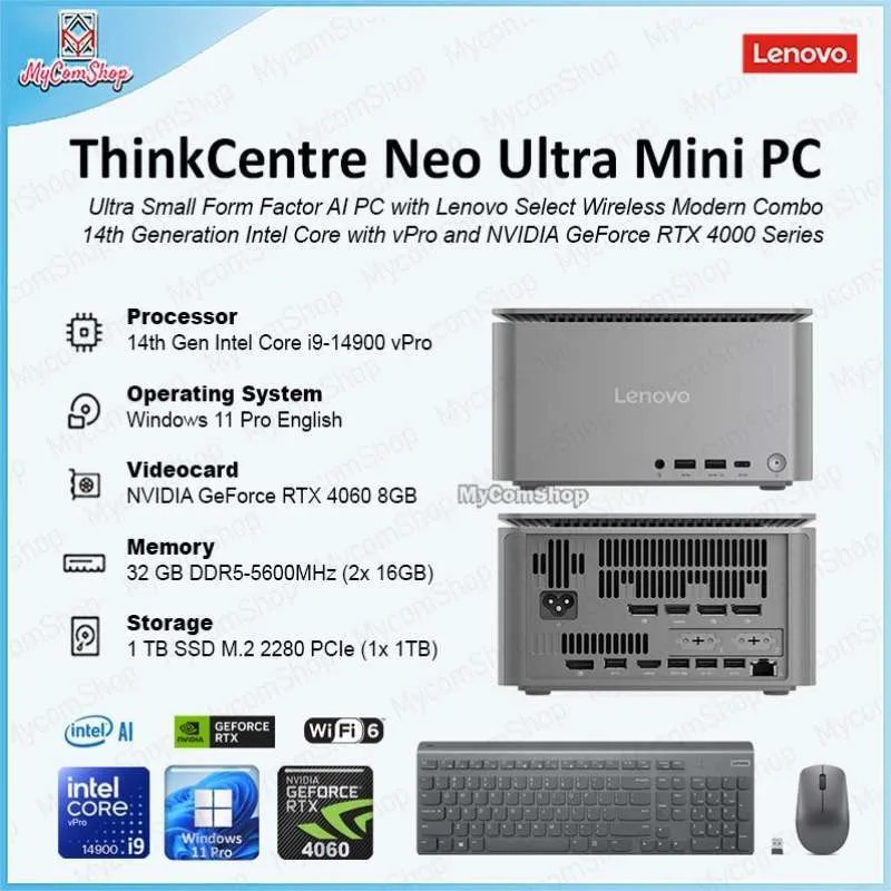 Lenovo Neo Ultra 14900 4060 NPU