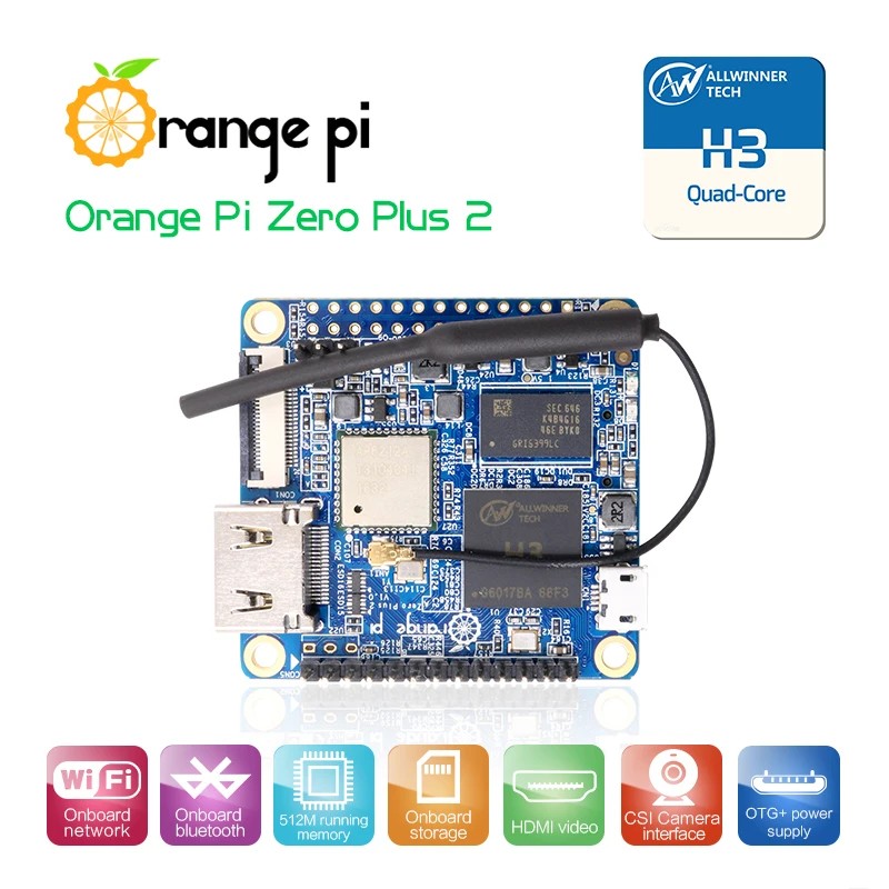 Orange Pi Pi Zero Plus2 512MB