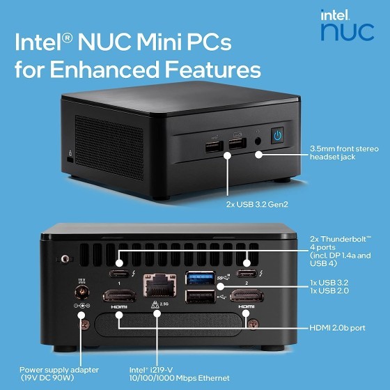 Simply NUC NUC Pro NUC12WSHi7